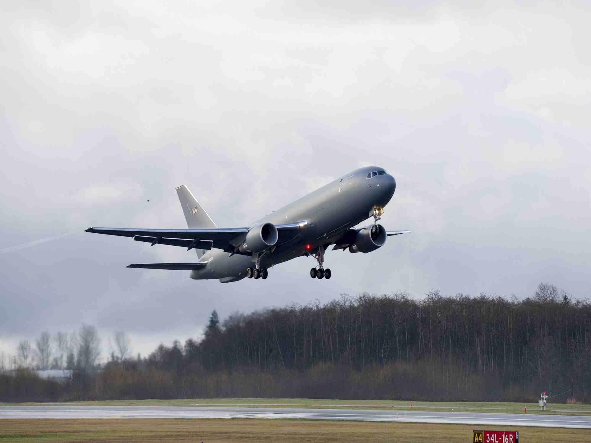Le KC-46 n'a toujours pas volé dans sa configuration définitive.