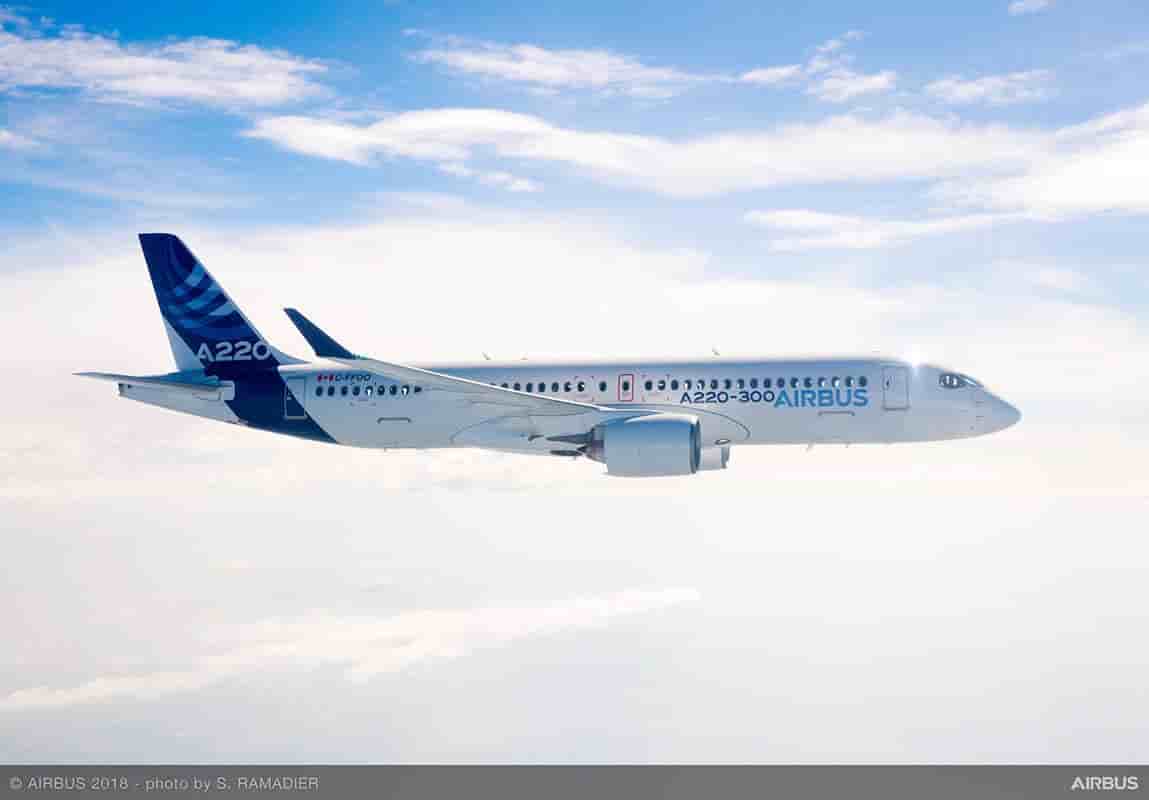 Les Airbus A220 sont désormais en capacité de traverser l'Atlantique.