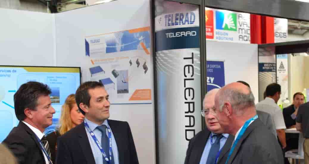A l'occasion du salon du Bourget, le DGA a renouvelé son partenariat avec l'Aquitaine. Visite de Telerad, PME de la région.