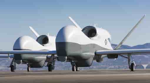 Le drone MQ-4C Triton.