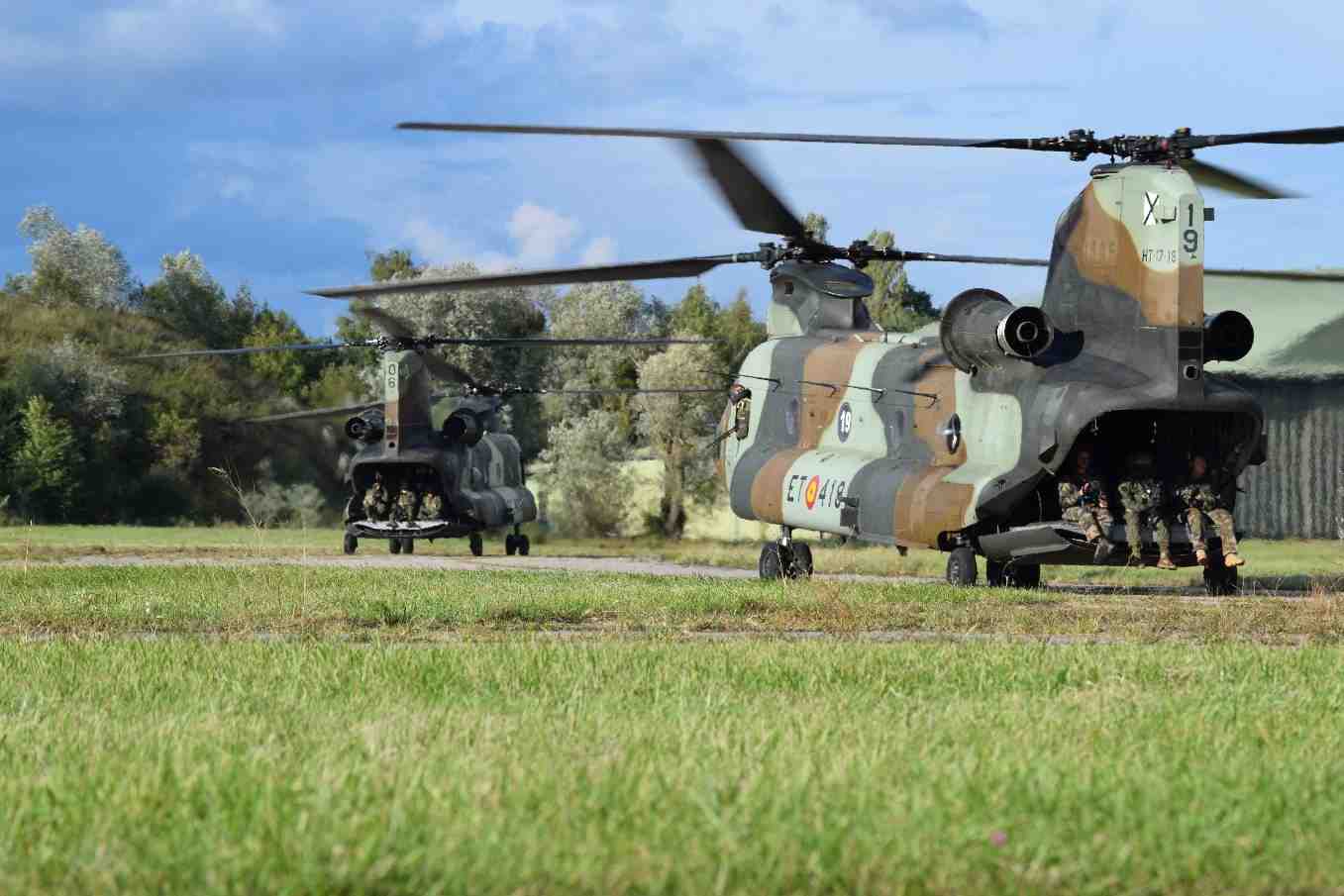 17 Chinook espagnols vont être portés au standard CH-47F