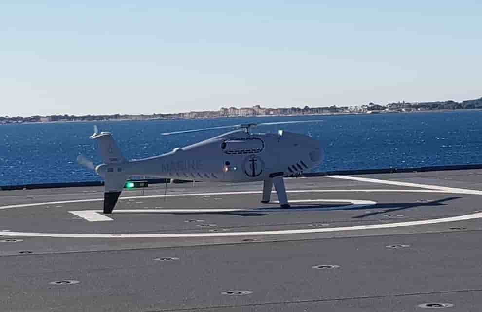 La Marine nationale est désormais dotée de deux drones Camcopter S-100.