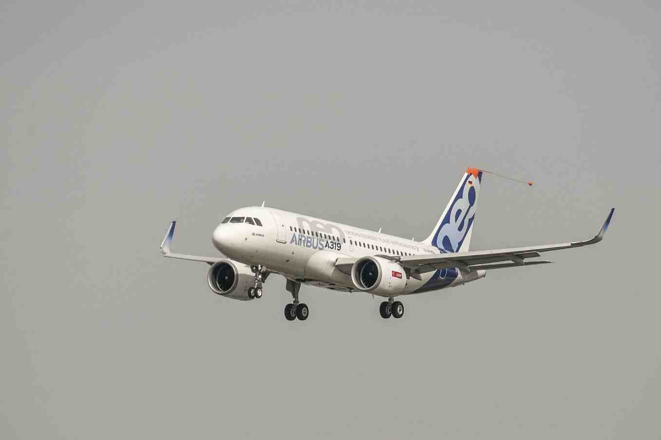 Airbs A319neo with CFM LEAP-1A engines.