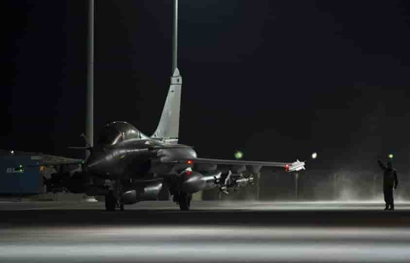 Un Rafale déployé lors de l'opération Chammal