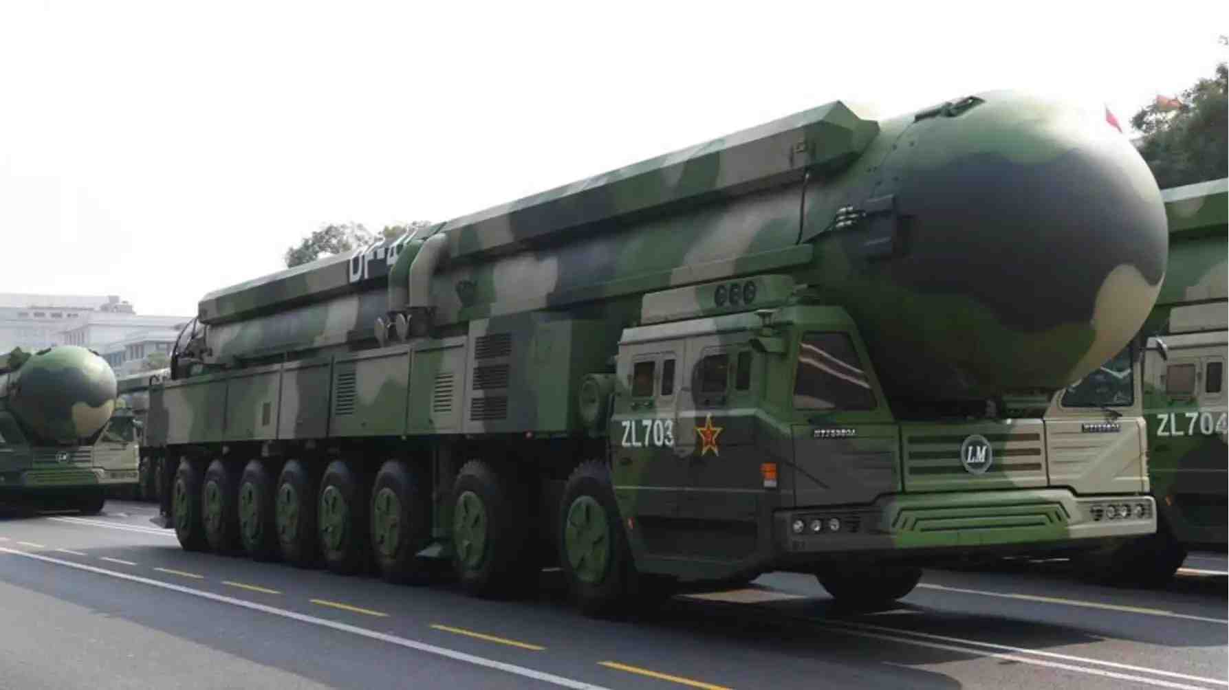 missiles nucléaires stratégiques intercontinentaux Dongfeng-41