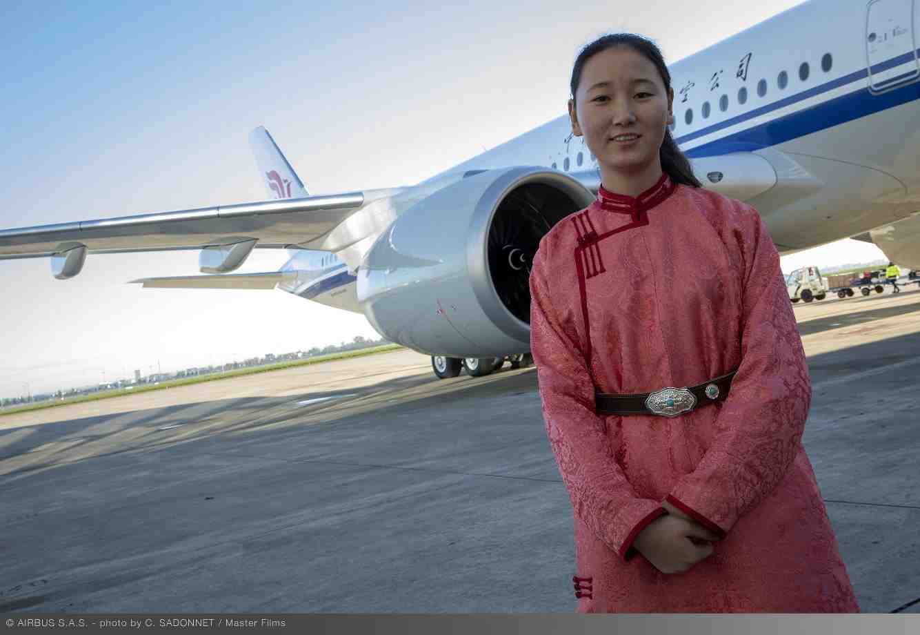 Air China réceptionnera ses quatre derniers Airbus A350-900 en 2019.