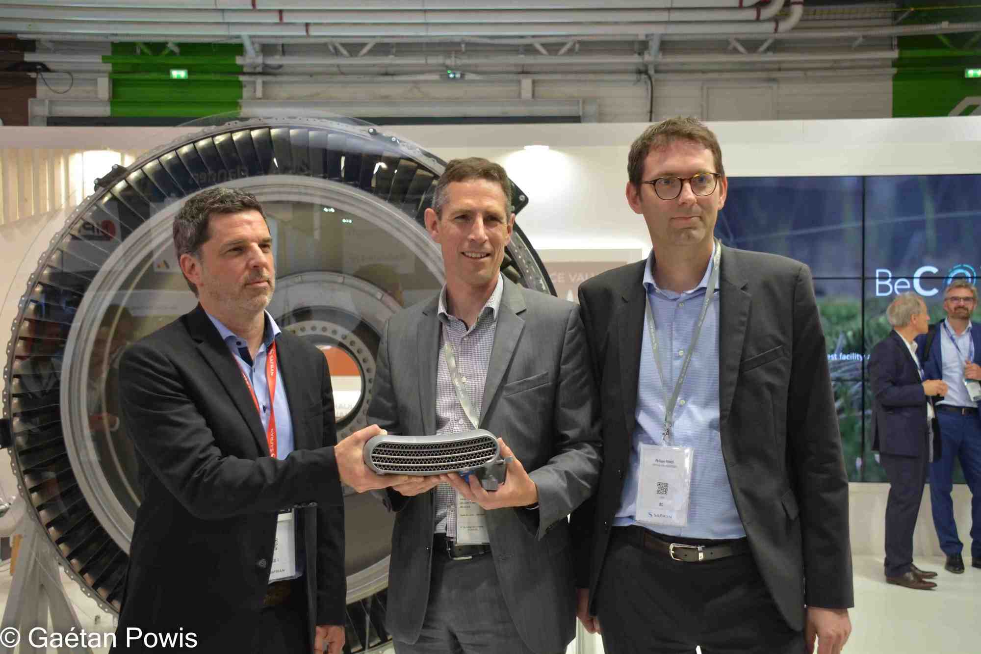 Présentation du HIPEX par François Lepot (CEO), Jean-Marc Delaunoy (Stratégie, Recherche et Programme) et Philippe Minot (chef projet).
