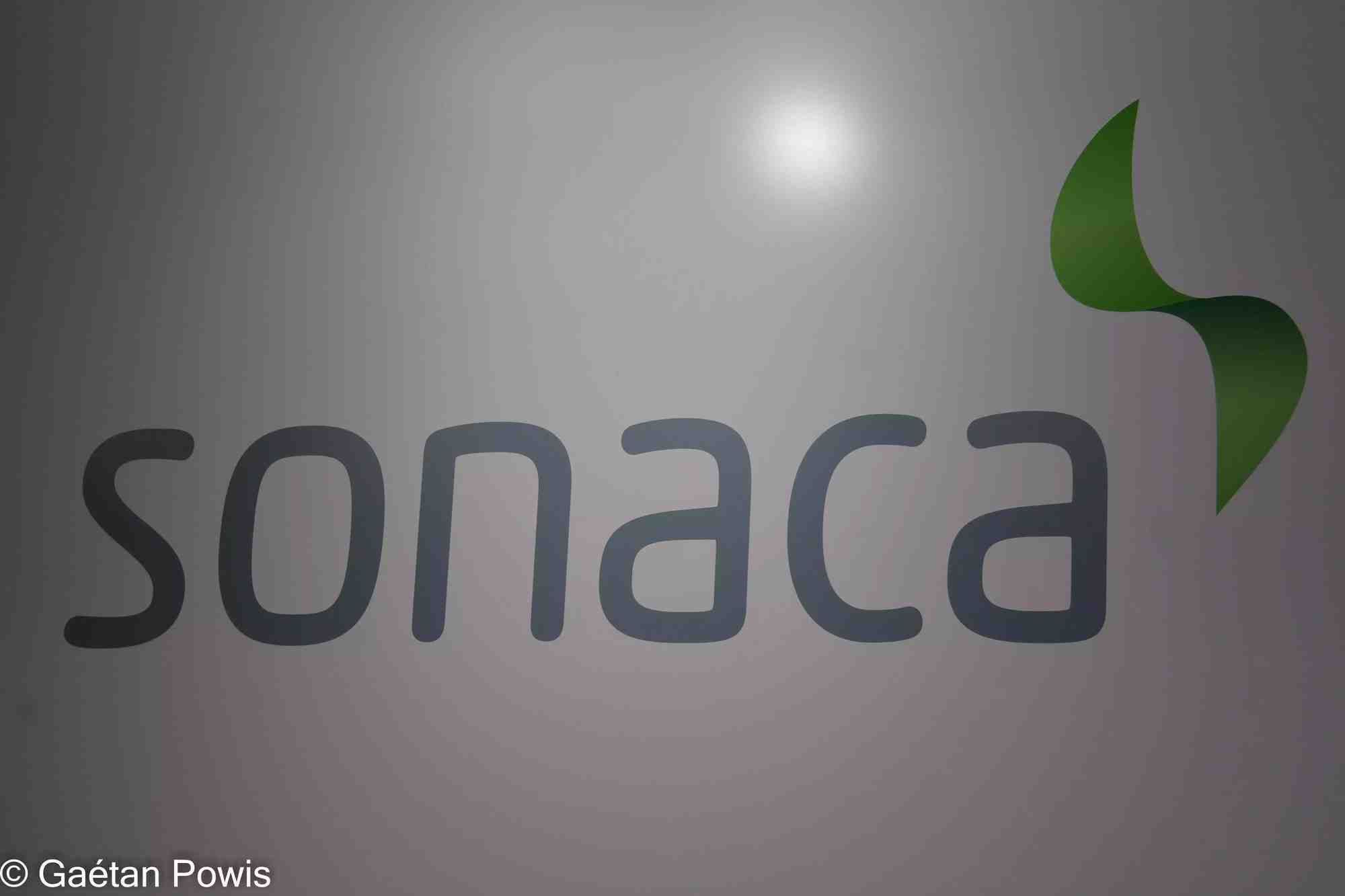 Logo de Sonaca.