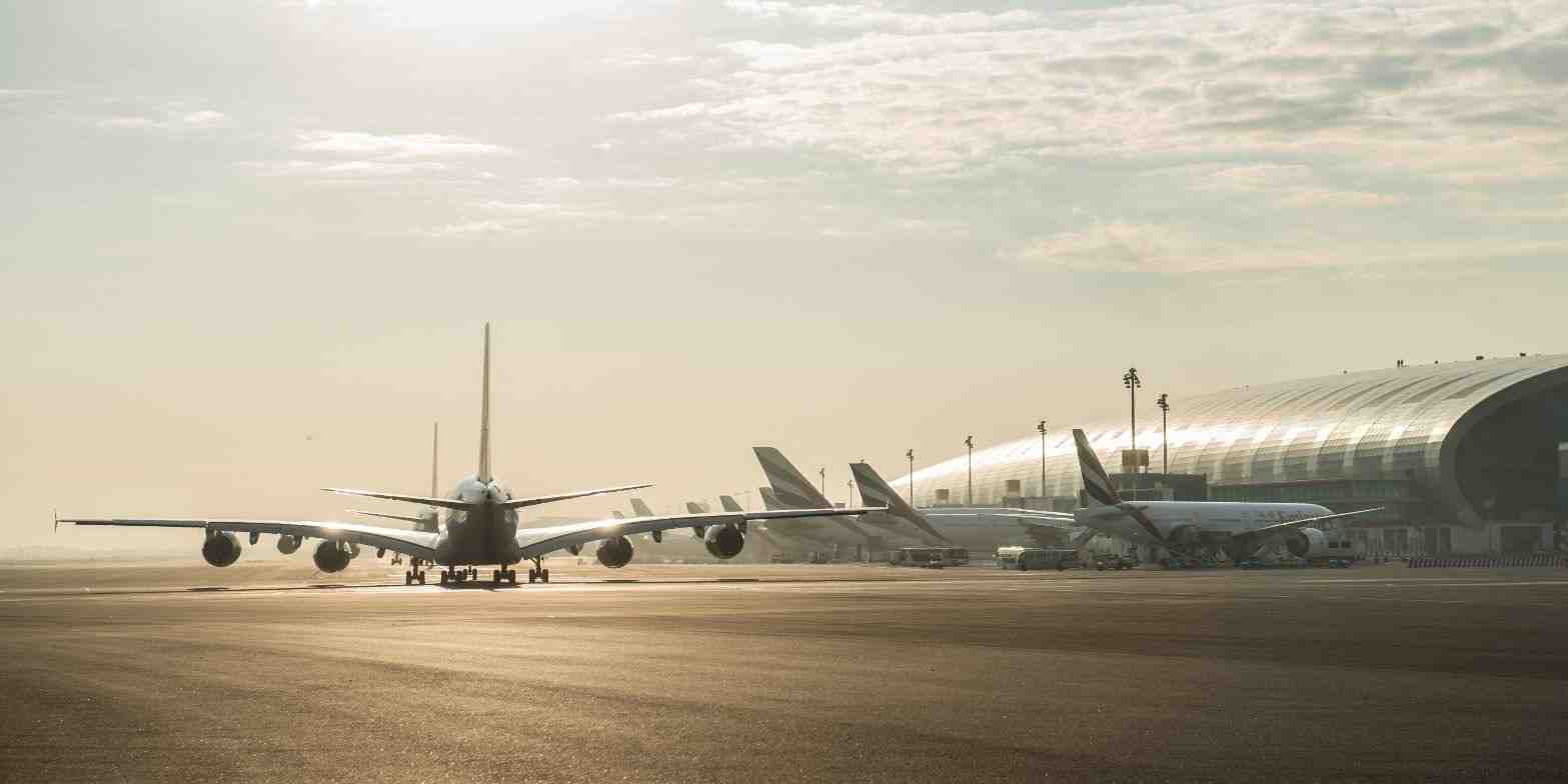 Dubai International airport.