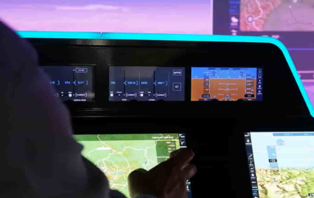 Cockpit airbus