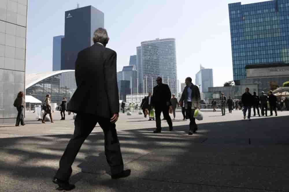 Le quartier d’affaires de la Défense à Paris.