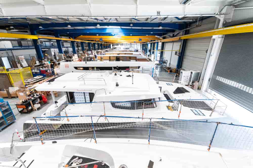 Une usine de Catana Group à Marans, en Charente-Maritime.