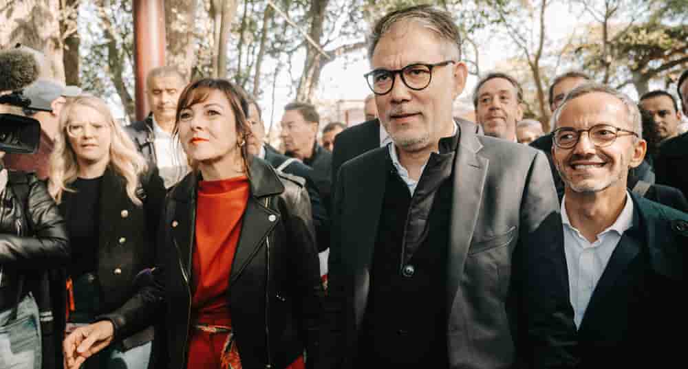Sans LFI, les représentants de la gauche se sont réunis à Bram, dans l'Aude.
