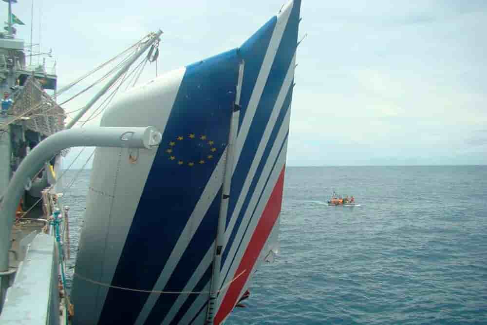 La dérive de l'AF447 avait été retrouvée par la marine brésilienne dans les jours qui ont suivi l'accident, mais il a fallu deux ans pour localiser l'épave.