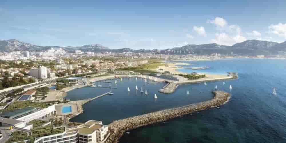 A Marseille, la marina du Roucas Blanc fait partie de l'héritage laissé par les JO 2024