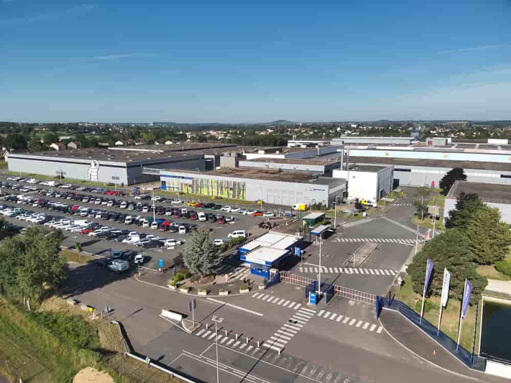 Le site de Michelin à Blanzy, en Saône-et-Loire