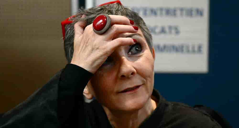 Béatrice Zavarro, avocate de Dominique Pelicot, au tribunal d'Avignon (Vaucluse), le 27 novembre 2024.