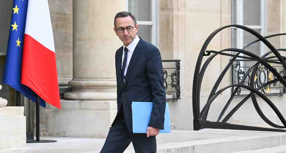 Avant de faire le choix d'un nouveau Premier ministre, le Président de la République Emmanuel Macron a reçu les chefs de parti et chefs de groupe a l'Assemblée nationale, parmi eux Bruno Retailleau, le président des Républicains.