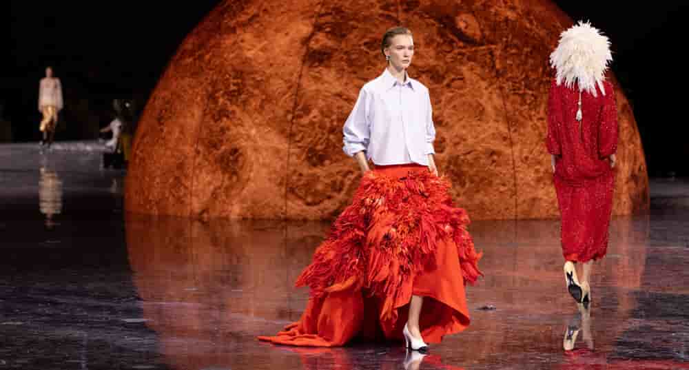 Défilé Chanel printemps-été 2026, au Grand Palais de Paris, le 6 octobre.