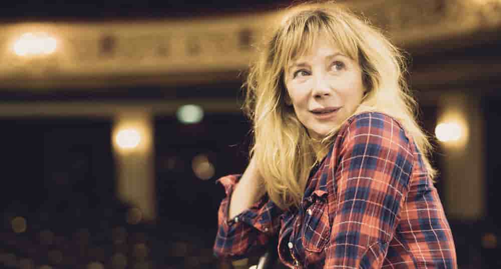 Julie Depardieu au théâtre Marigny, le 7 octobre 2025.