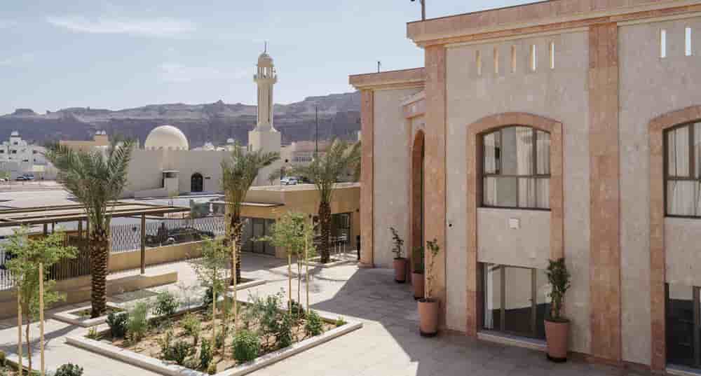 La Villa Hegra a été cofondée par la Commission royale et l’Agence française pour le développement d’Al-Ula.