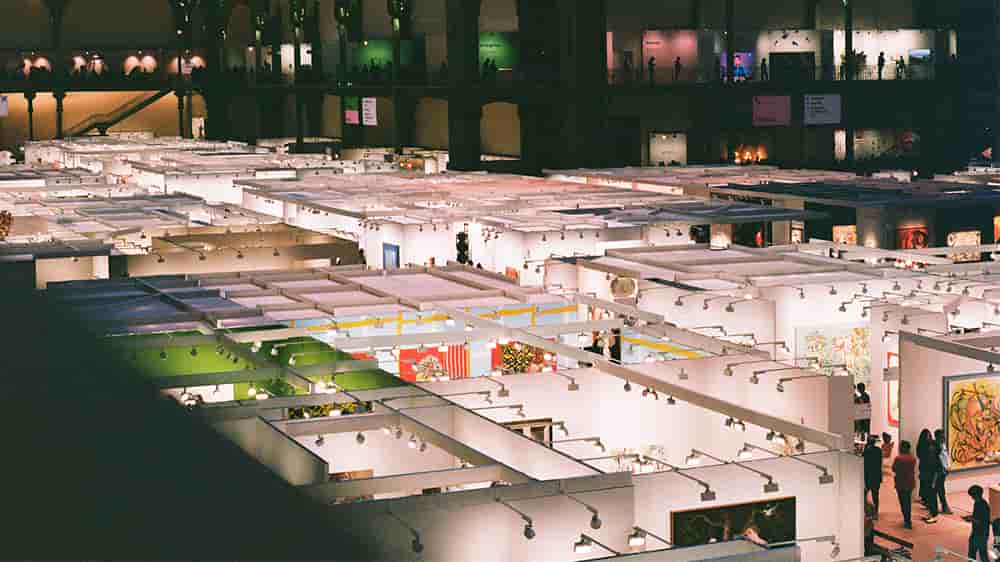 "Paris Art Basel" au Grand Palais, à Paris.