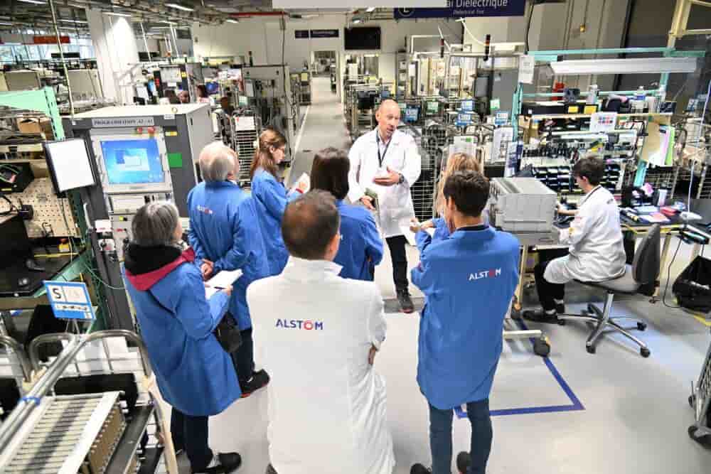 Le site d’Alstom Villeurbanne, 1 300 collaborateurs, concentre les activités électroniques du groupe à l’échelle mondiale.
