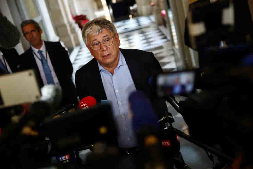 Le député La France insoumise Eric Coquerel préside la commission des finances à l'Assemblée nationale.