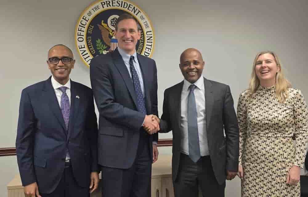 Le gouverneur de la Banque nationale d'Éthiopie (NBE), Eyob Tekalegn, a rencontré voici quelques jours à Washington Neil Beck, représentant adjoint des États-Unis pour l'Organisation mondiale du commerce (OMC)