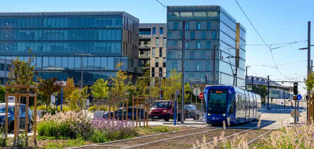 Le quartier Cambacérès est le poumon économique de Montpellier en cours de construction.