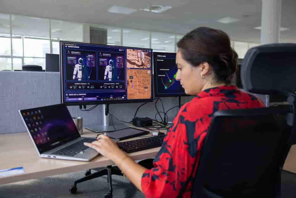 Human design group a développé des algorithmes pour suivre la cohésion d'équipe des participants à une simulation martienne.