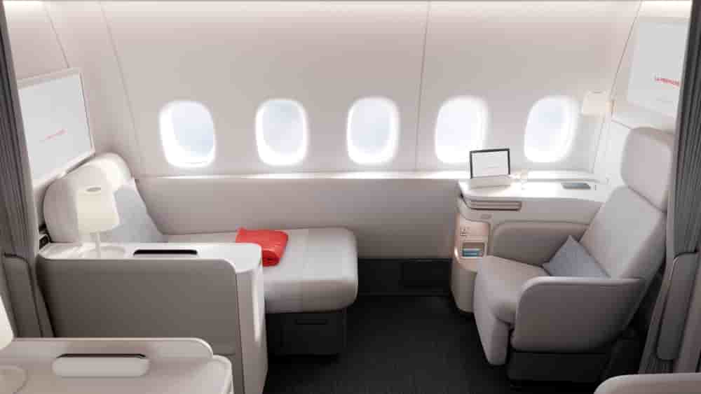 Confiant sur sa stratégie de montée en gamme, Air France a lancé sa nouvelle La Première au printemps.