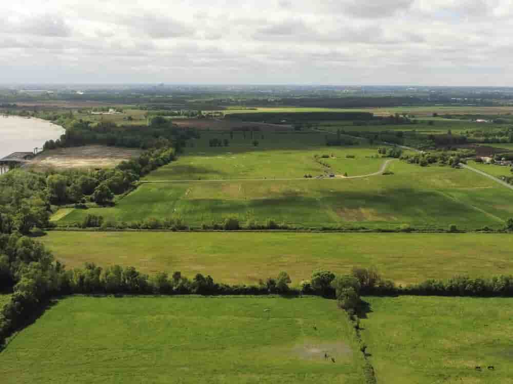 Le site envisagé par Emme pour implanter la raffinerie de cobalt et de nickel est une parcelle de 32 hectares d’espaces naturels et agricoles dont seulement 5 hectares ont été aménagés pour des activités portuaires il y a une dizaine d’années (à gauche...