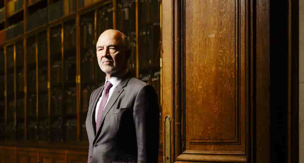 Pierre Moscovici, président de la Cours de Comptes à Paris, le 7 novembre 2025