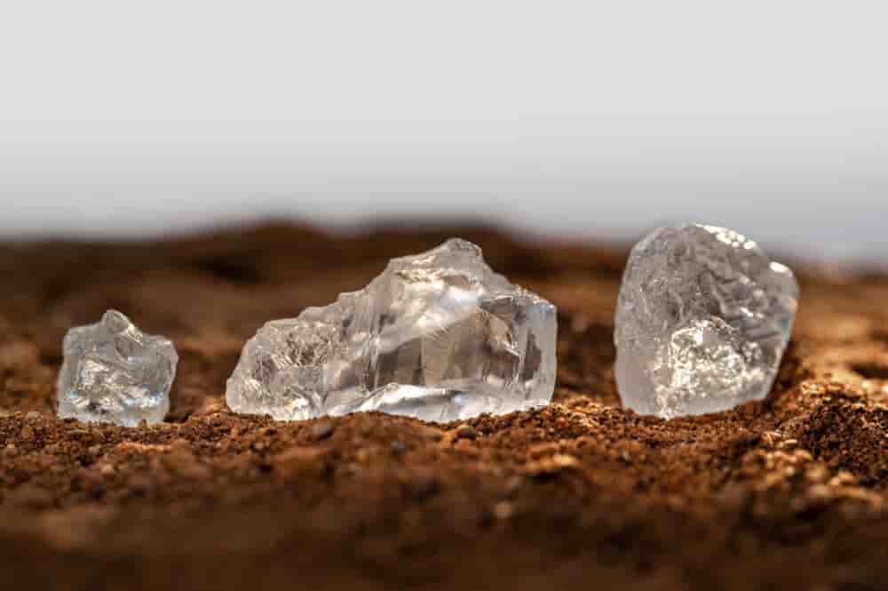 70% des diamants de De Beers proviennent du Botswana.