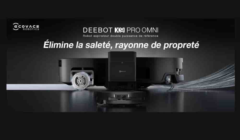 L'aspirateur laveur ecovacs deebot x9 pro - le nouveau standard du ménage pour votre logement.