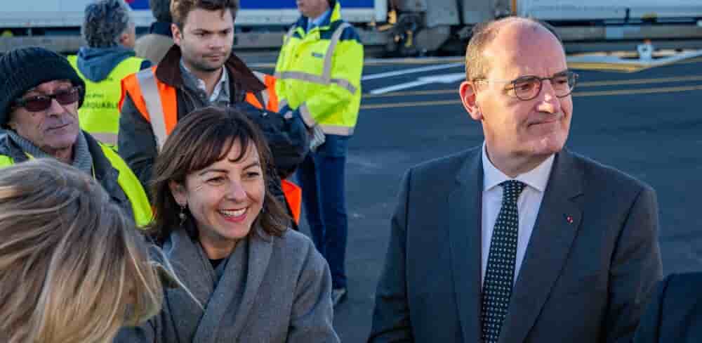 Le PDG du groupe SNCF Jean Castex était aux côtés de la présidente de la Région Occitanie, Carole Delga, le 25 novembre sur le port de Sète, pour inaugurer la nouvelle plateforme de ferroutage.