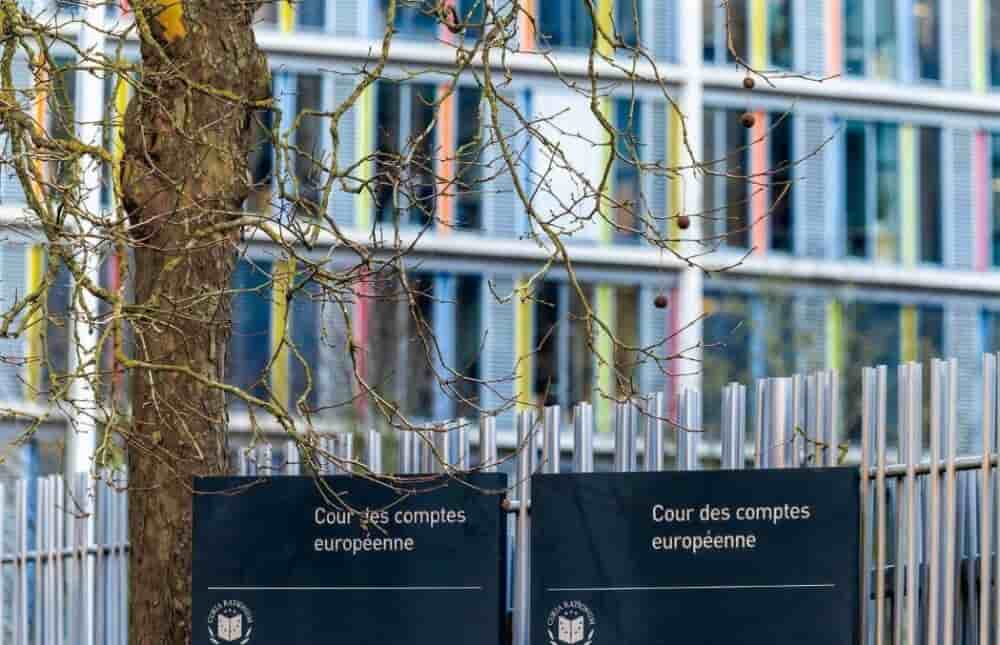 Le siège de la Cour des comptes européenne à Luxembourg.