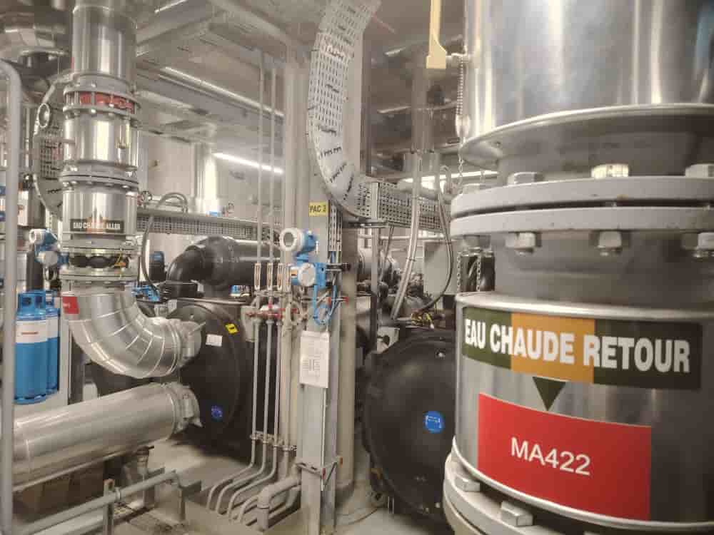 Centrale géothermique de Paris dans le XVIIè arrondissement
