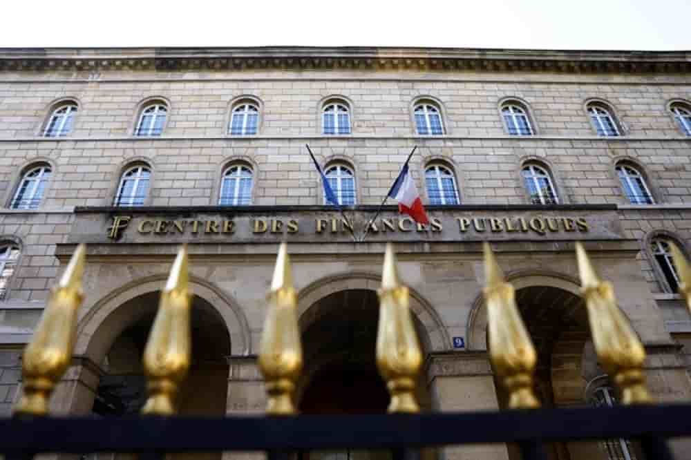 Un centre de collecte des impôts à Paris.
