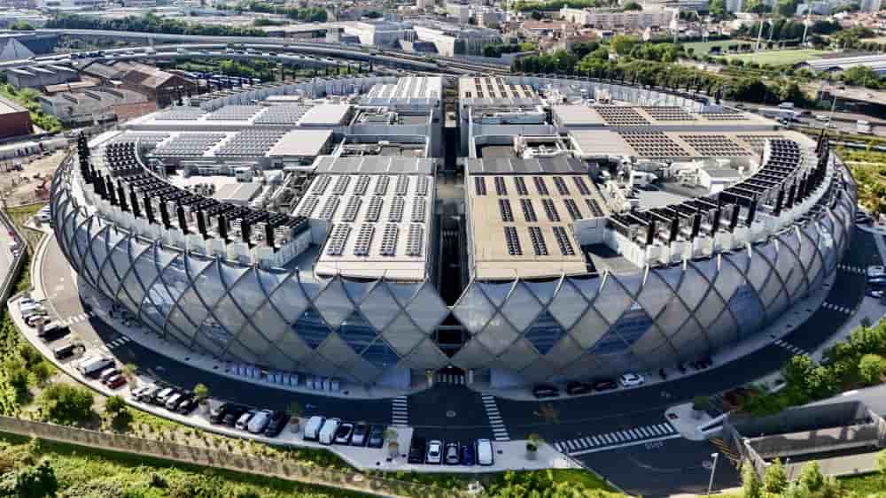 Le data center de Digital Realty à la Courneuve.