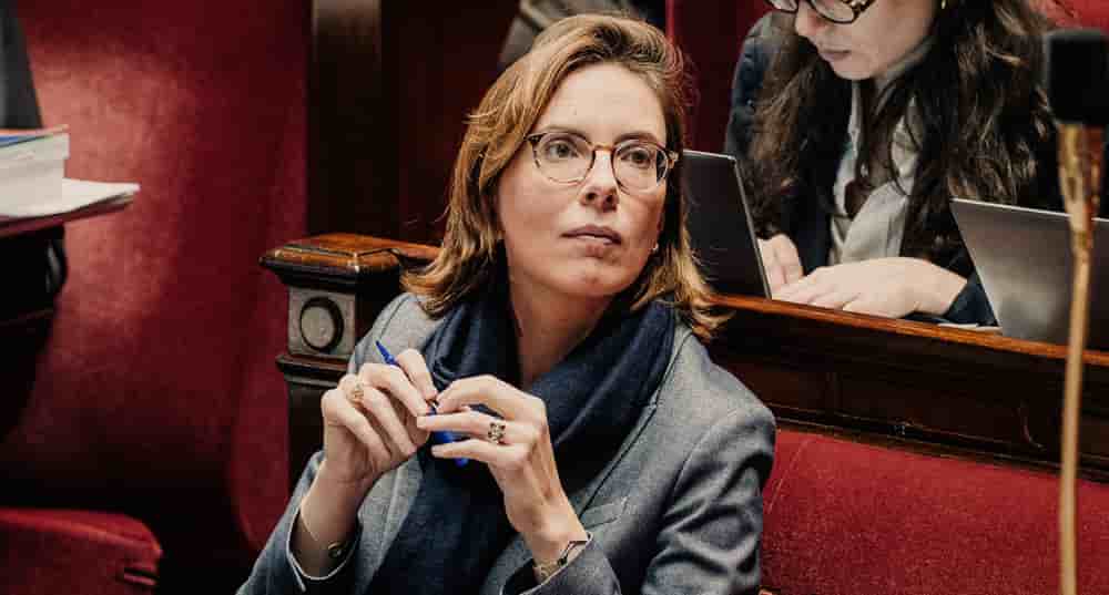 Amélie de Montchalin le 3 novembre à l'Assemblée nationale.
