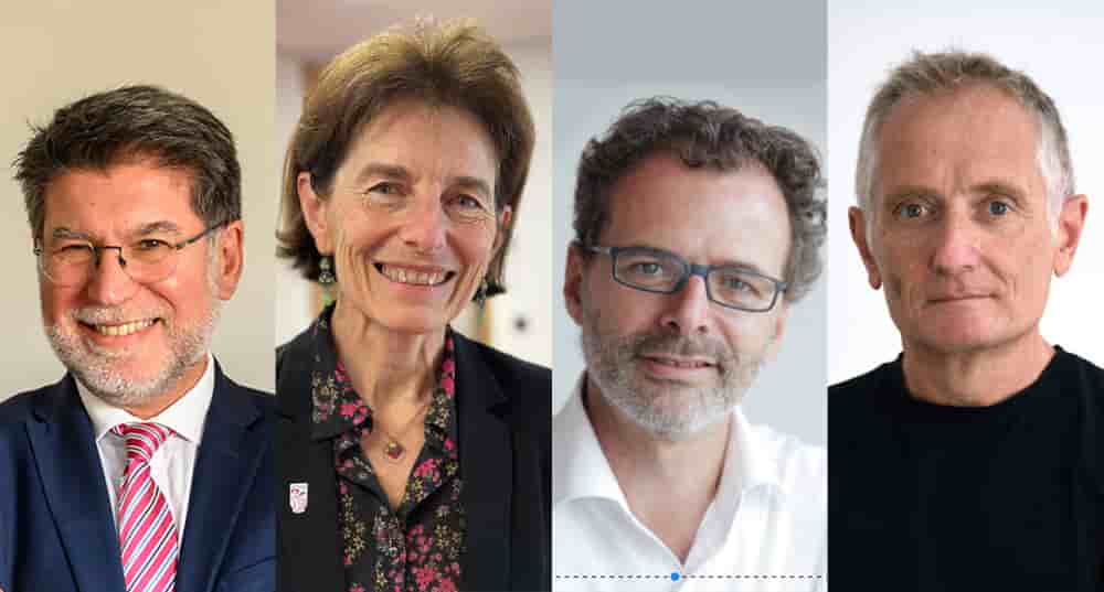 Philippe El Saïr, Isabelle Laffont, Rémi Salomon et François Crémieux.