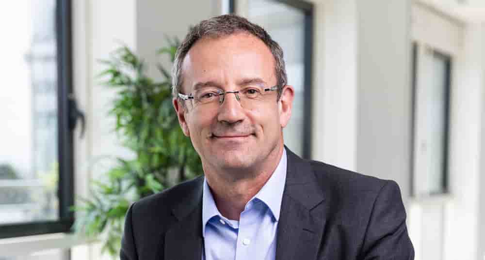Jean-François Fallacher, directeur général de l'opérateur français de satellites Eutelsat Group.