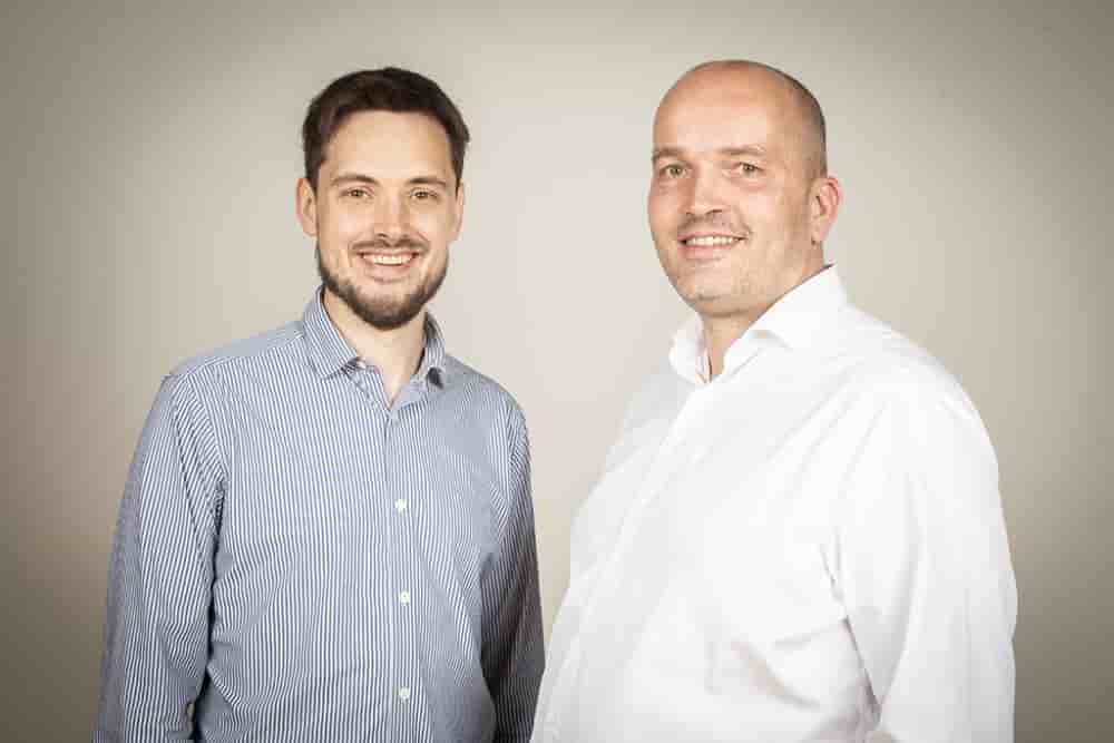 Erwan Pannier et Patrick Peters, cofondateurs de Spark.
