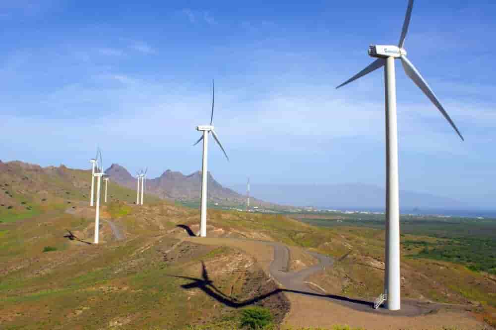 Cabeólica, premier projet éolien à grande échelle en Afrique.