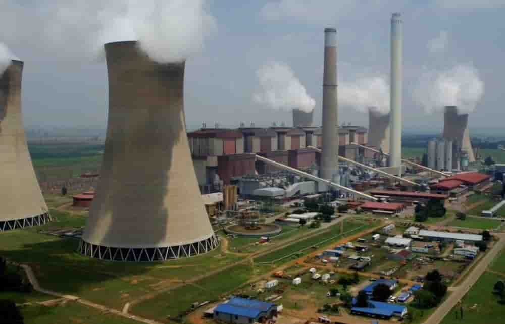Centrale thermique de Matla, à Mpumalanga, cœur de l’industrie sud-africaine du charbon.