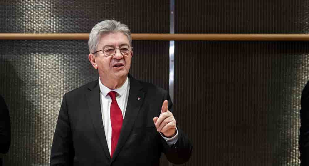 Le fondateur du parti La France Insoumise, Jean-Luc Mélenchon.