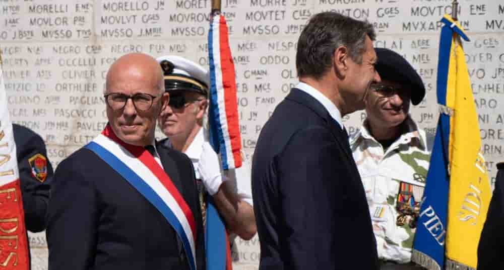Éric Ciotti et Christian Estrosi, le 19 mai à Nice