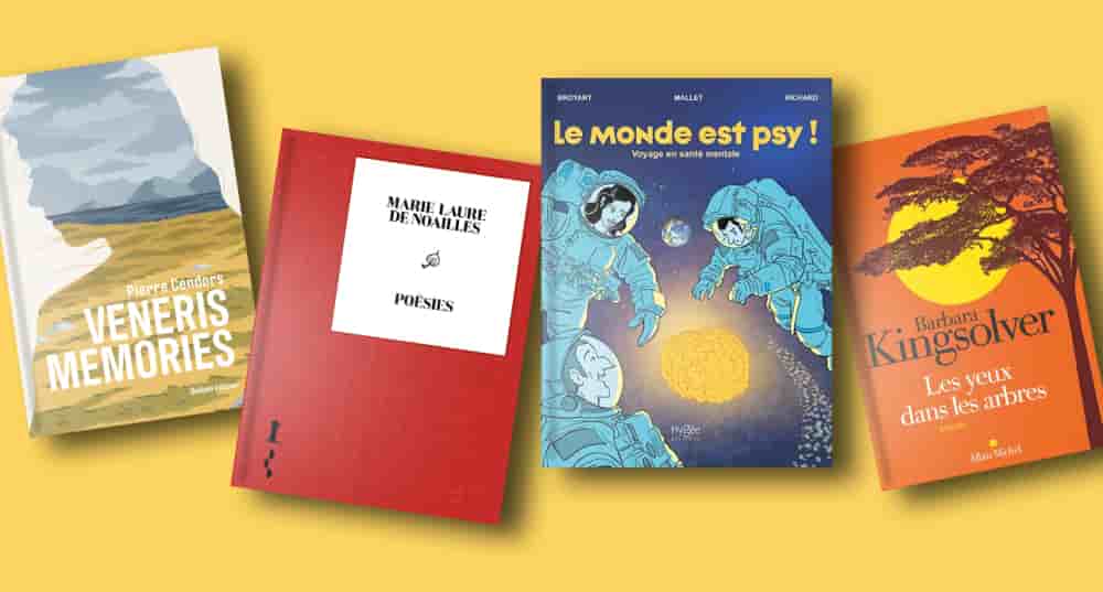 Notre sélection littéraire de la semaine du 15 décembre.